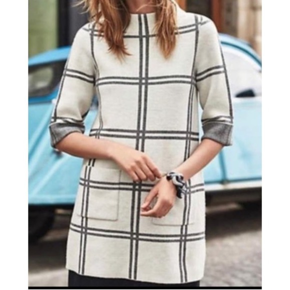 Moth Sweaters - Anthropologie Moth Tunic Sweater Wool Blend Size‎ Small